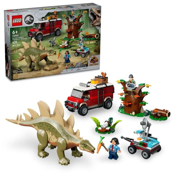 Lot of 2 Lego Jurassic World Dinosaur Building Sets (76965 & 76966), New, Sealed - Picture 4 of 16